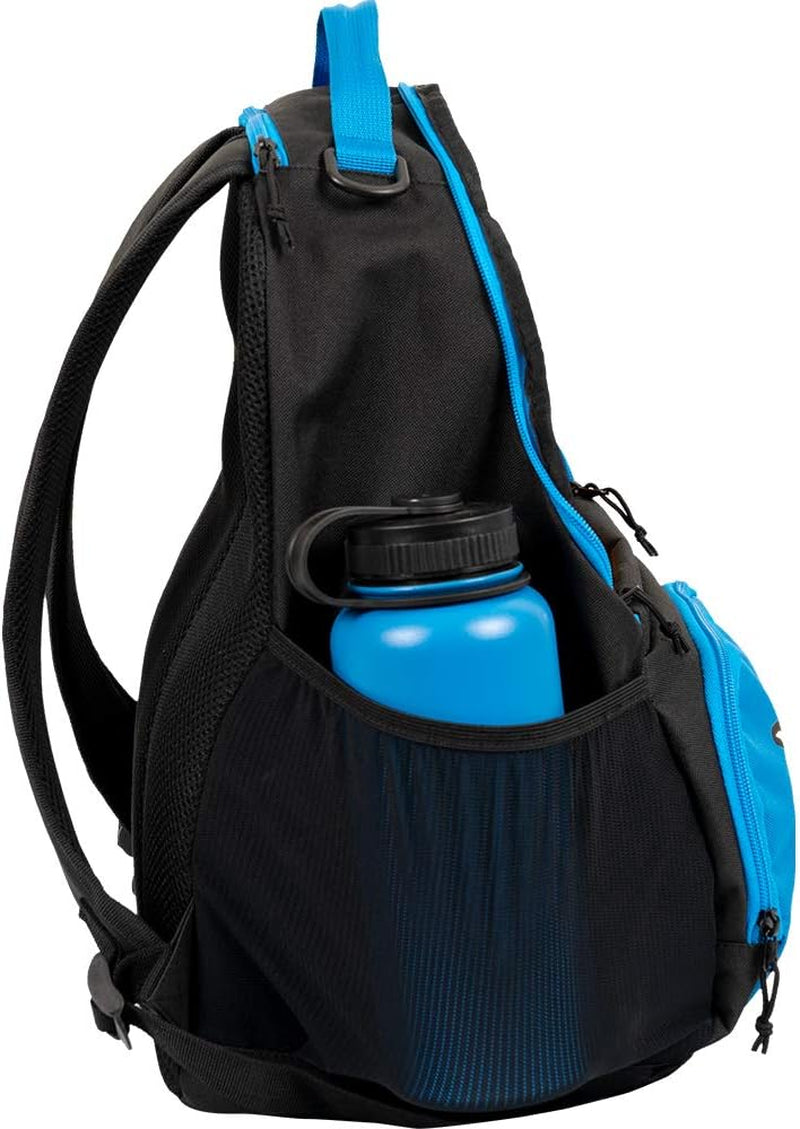 Cadet Disc Golf Bag - 17+ Discs Capacity - Beginner Disc Golf Accessories for Men - USA Business & Support - Includes Accessories Pouch & Water Bottle Holder - Lightweight & Durable